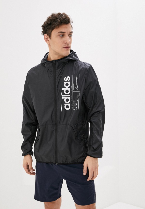 

Ветровка adidas, Черный, adidas AD002EMHLLK7