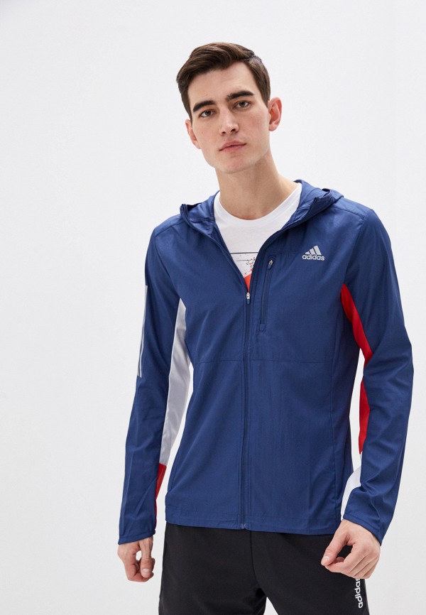 

Ветровка adidas, Синий, OWN THE RUN JKT