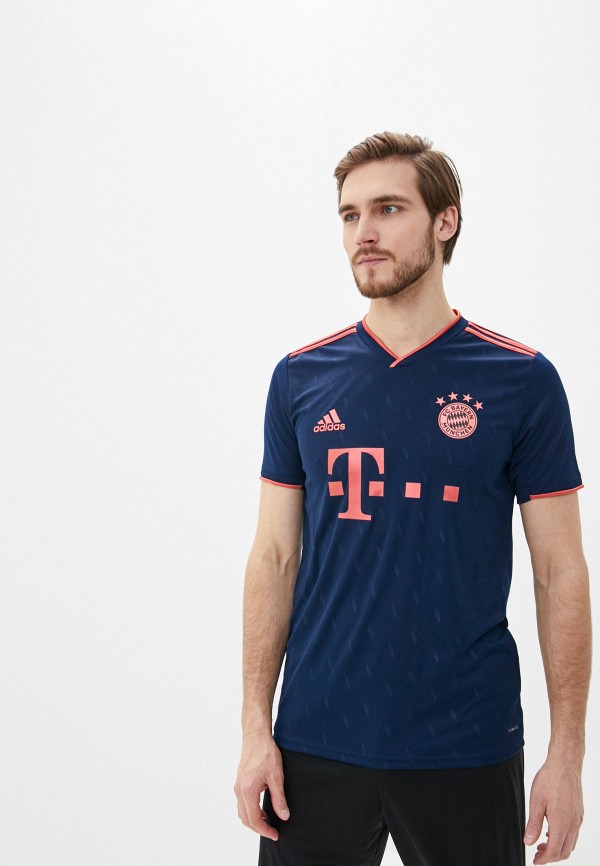 

Футболка спортивная adidas, Синий, FCB 3 JSY