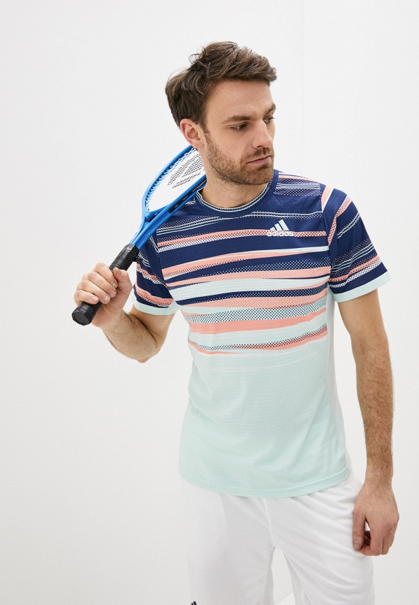 

Футболка спортивная adidas, Зеленый, FLFT TEE H.RDY