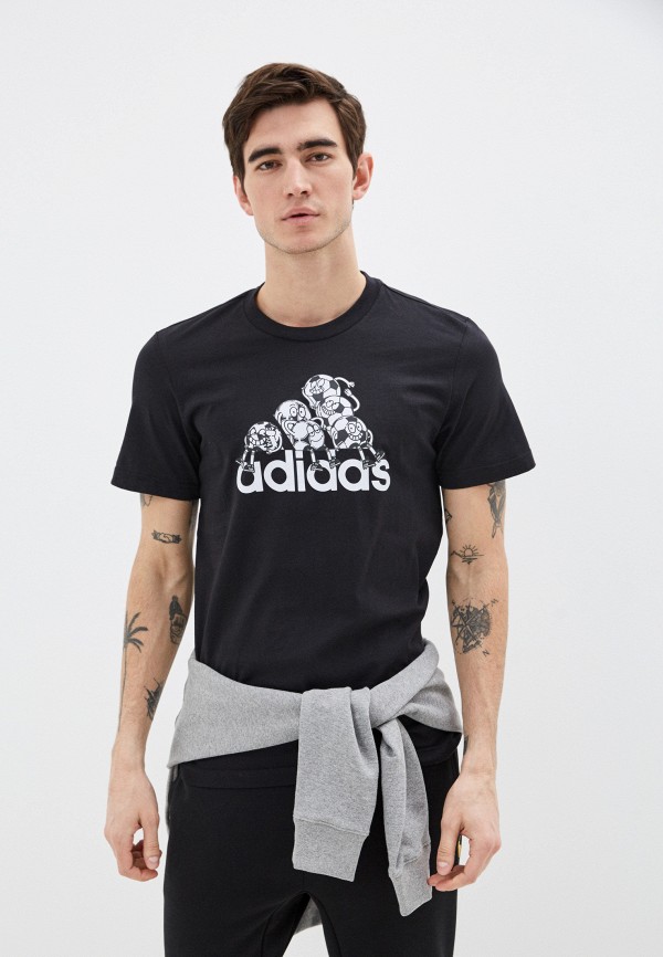 

Футболка adidas, Черный, adidas AD002EMHLOE5