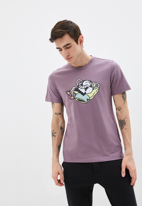 

Футболка adidas, Фиолетовый, Lil Stripe Glov