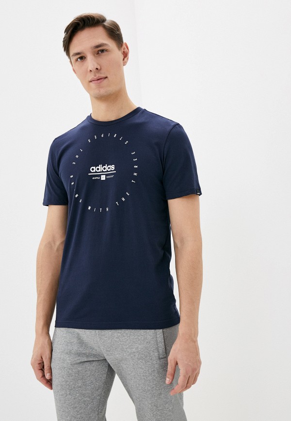 

Футболка adidas, Синий, adidas AD002EMHLOF2