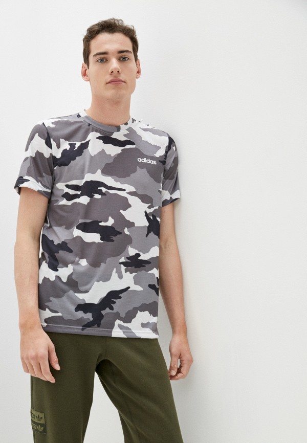 

Футболка спортивная adidas, Хаки, M AOP TEE