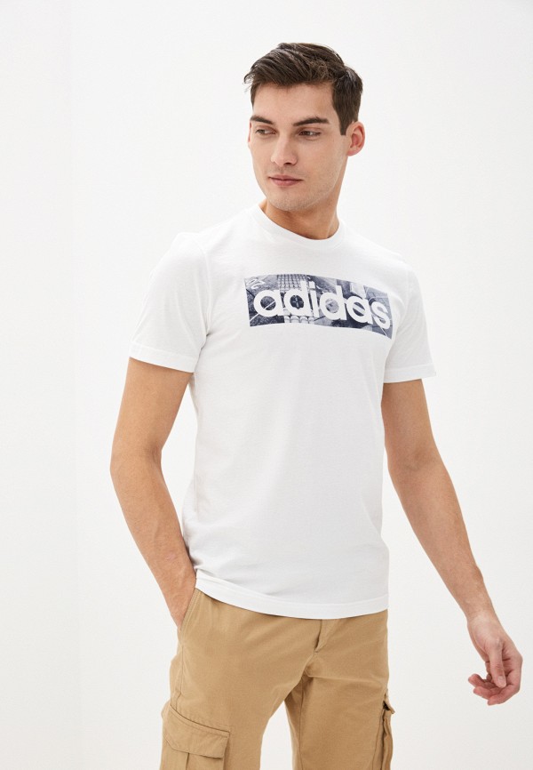 

Футболка adidas, Белый, adidas AD002EMHLOF6