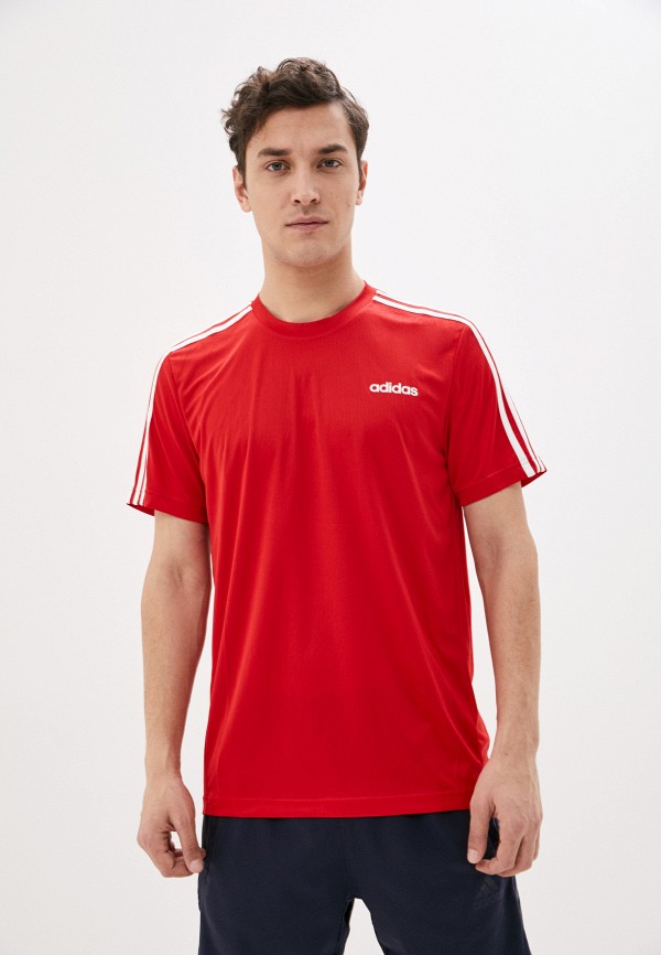 

Футболка adidas, Красный, M D2M CA 3S TEE