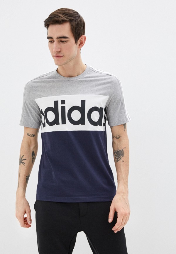 

Футболка adidas, Разноцветный, M ESS CB TEE