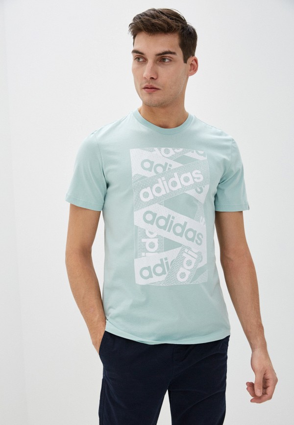 

Футболка adidas, Бирюзовый, adidas AD002EMHLOT4