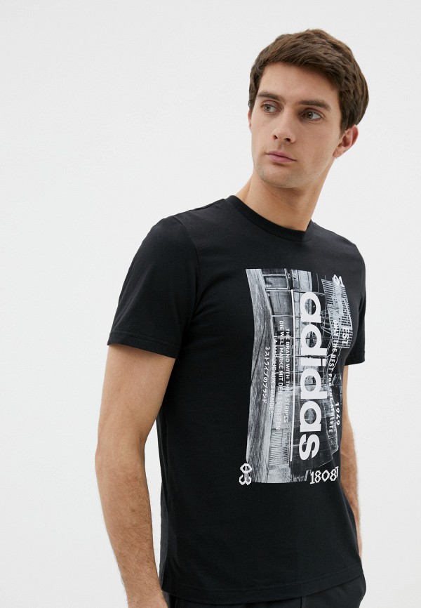 

Футболка adidas, Черный, M STDM GR T