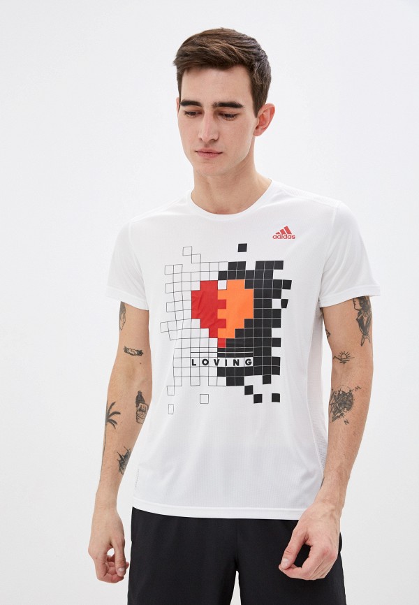 

Футболка спортивная adidas, Белый, adidas AD002EMHLOW4