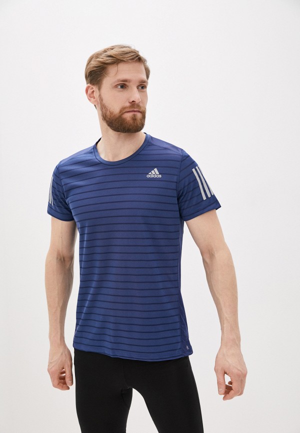 

Футболка спортивная adidas, Синий, OWN THE RUN TEE