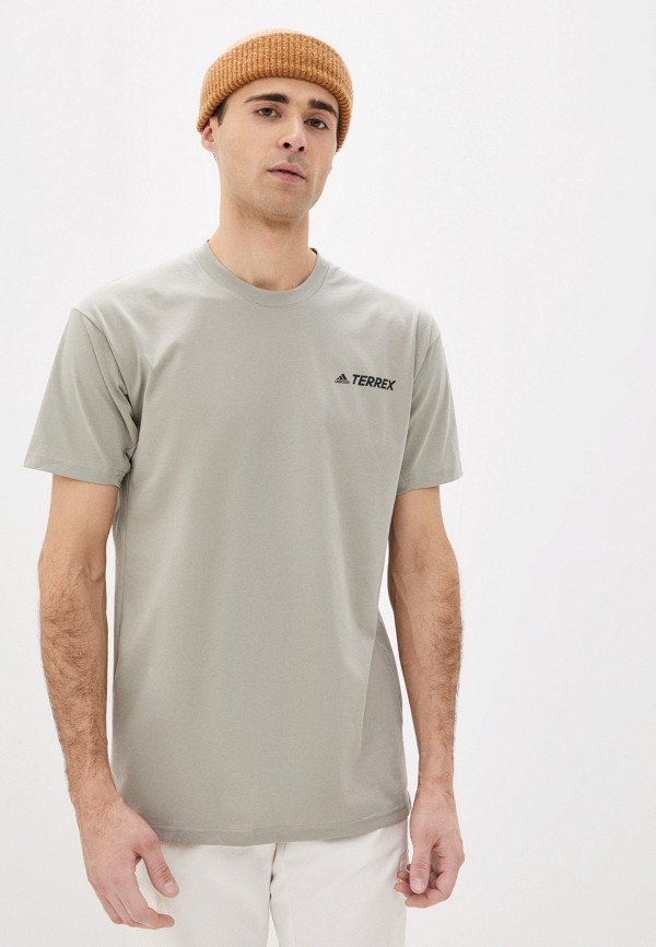

Футболка adidas, Серый, adidas AD002EMHLOX6