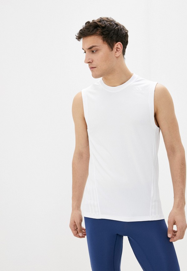 

Майка спортивная adidas, Белый, adidas AD002EMHLPX5