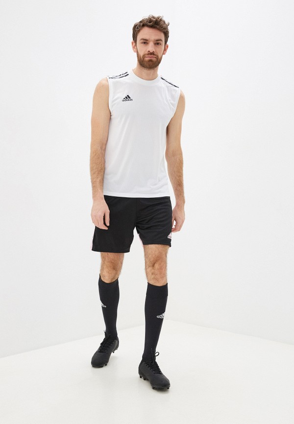 

Майка спортивная adidas, Белый, adidas AD002EMHLPX9
