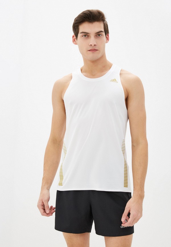 

Майка спортивная adidas, Белый, RUNR SINGLET M