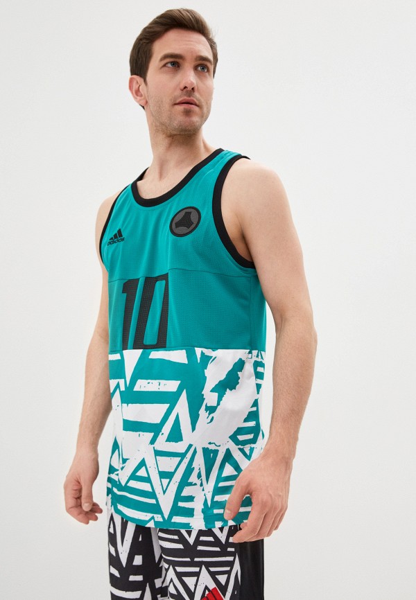 

Майка спортивная adidas, Зеленый, TAN ADV T TOP