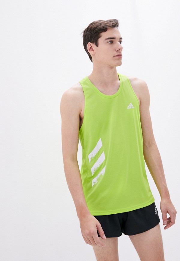 

Майка спортивная adidas, Зеленый, adidas AD002EMIIBK7