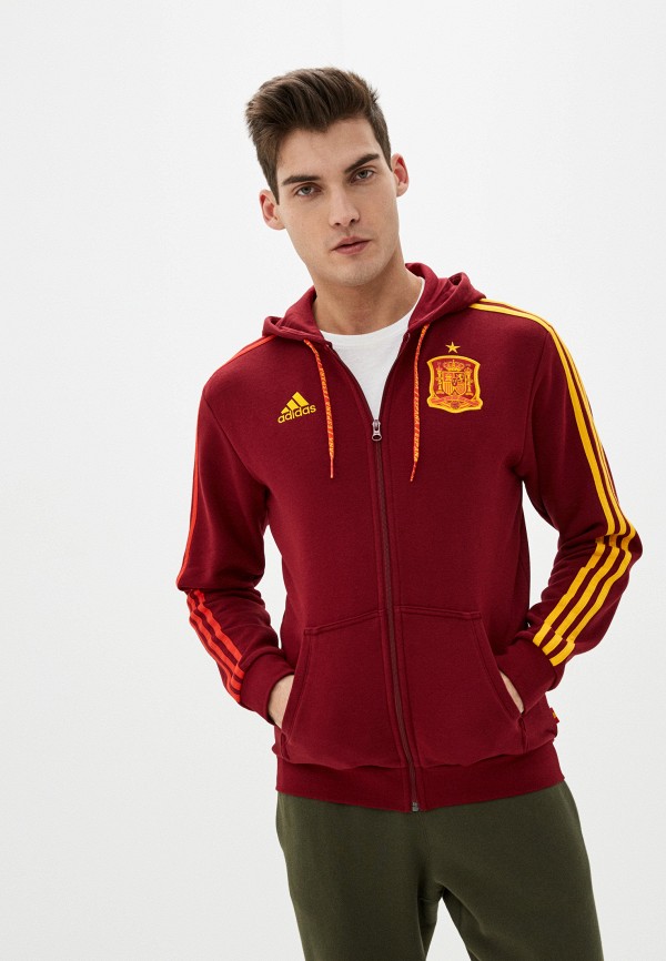 

Толстовка adidas, Бордовый, FEF FZ HD