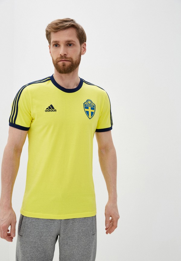 

Футболка adidas, Желтый, adidas AD002EMIIBQ1