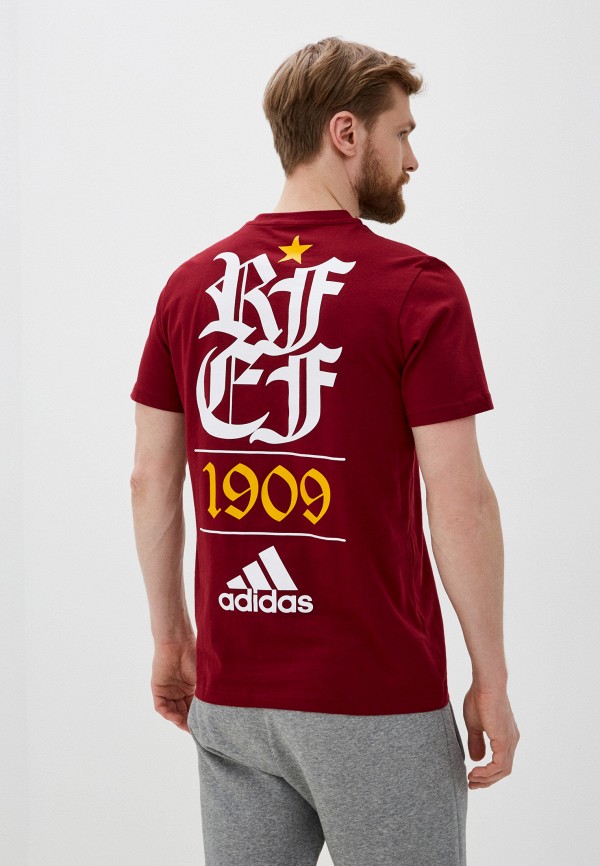 

Футболка adidas, Бордовый, FEF STR GR TEE