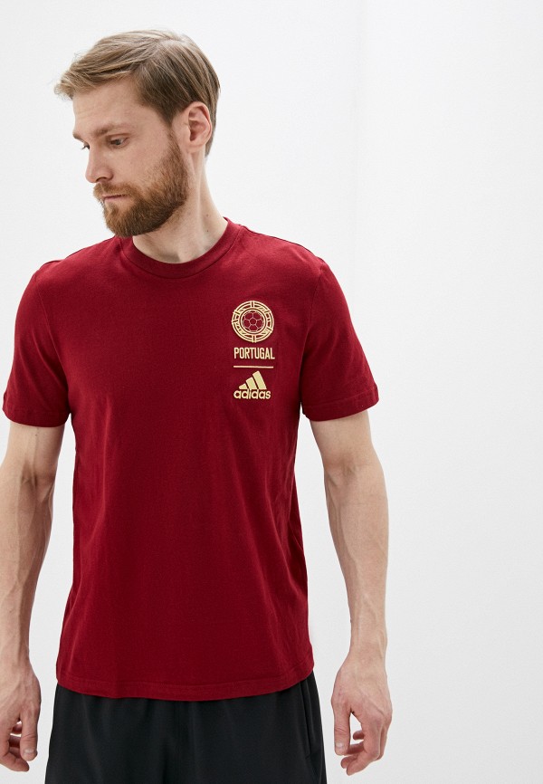 

Футболка adidas, Бордовый, adidas AD002EMIICN0