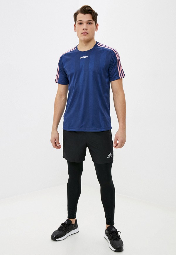 

Футболка спортивная adidas, Синий, M TC T-SHIRT