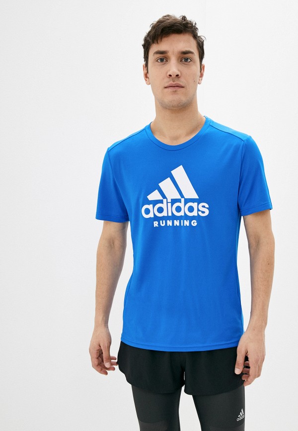 

Футболка спортивная adidas, Синий, BOS GFX TEE M
