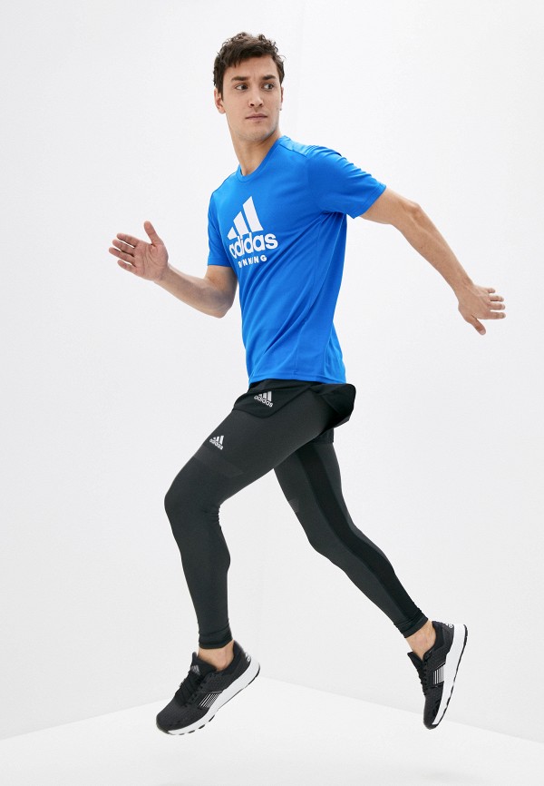 

Футболка спортивная adidas, Синий, adidas AD002EMIICQ3