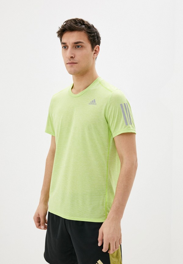 

Футболка спортивная adidas, Зеленый, OWN THE RUN TEE