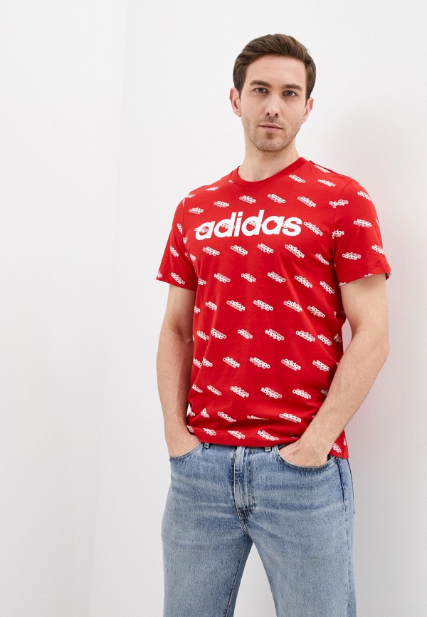 

Футболка adidas, Красный, M FAV TEE