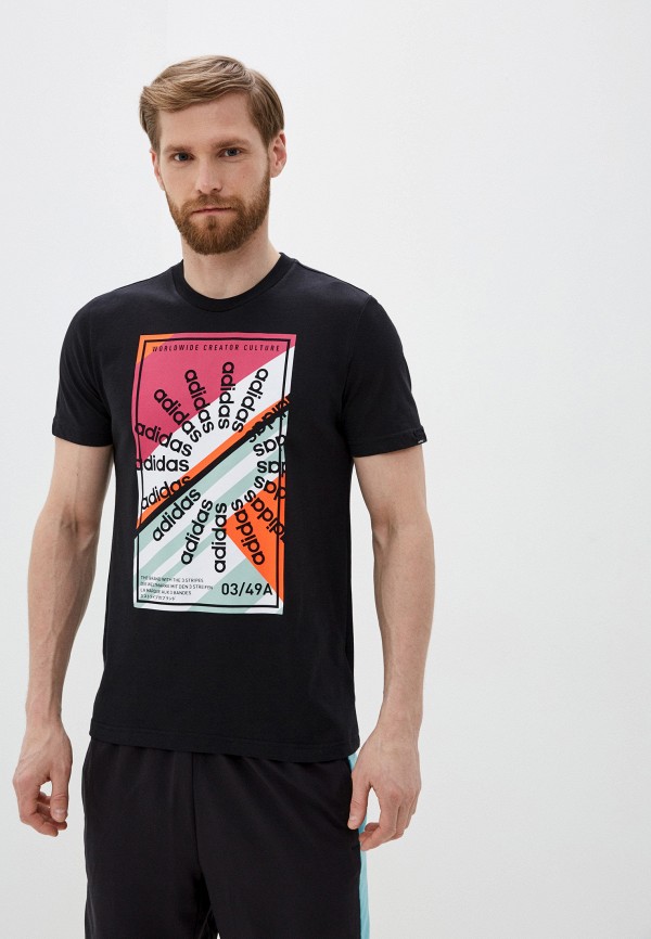 

Футболка adidas, Черный, adidas AD002EMIICS6