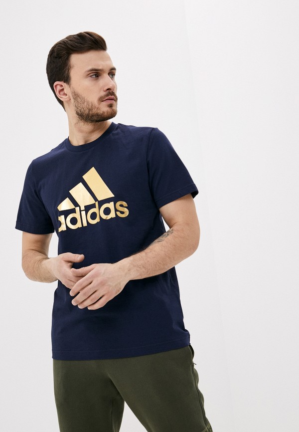 

Футболка adidas, Синий, adidas AD002EMIICT1