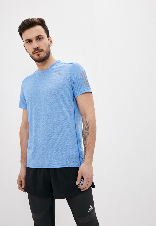 

Футболка спортивная adidas, Голубой, adidas AD002EMIICU0
