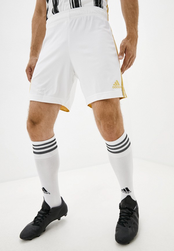 Белые сетчатые шорты adidas Originals
