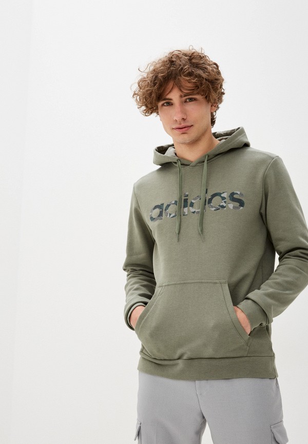

Худи adidas, Хаки, adidas AD002EMIYPI4