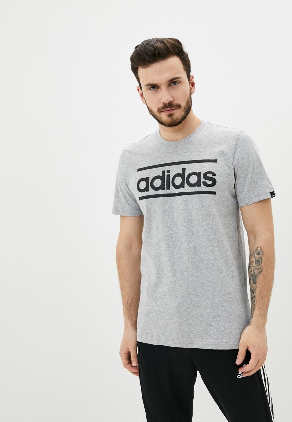 

Футболка adidas, Серый, adidas AD002EMIYPJ5