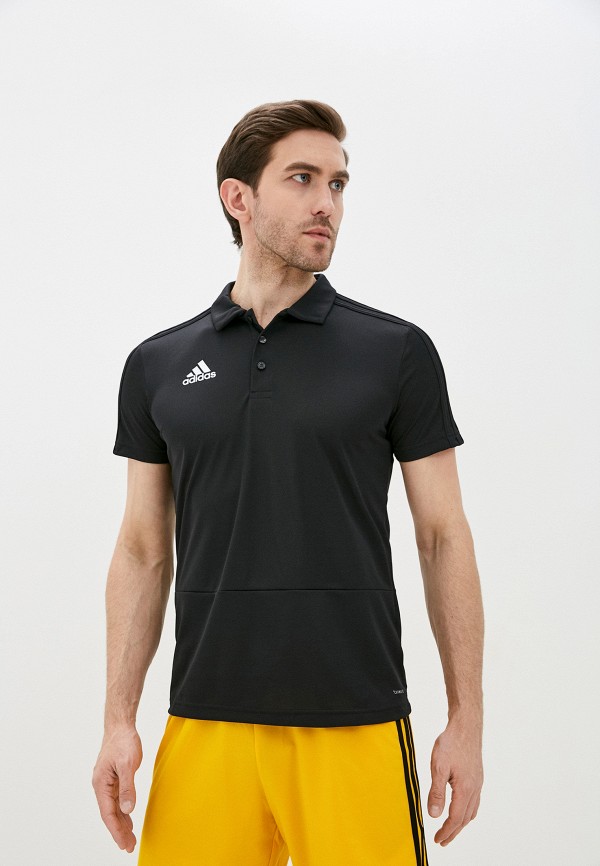 

Поло adidas, Черный, CON18 POLO