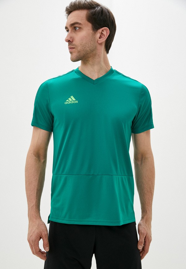

Футболка спортивная adidas, Бирюзовый, CON18 TR JSY