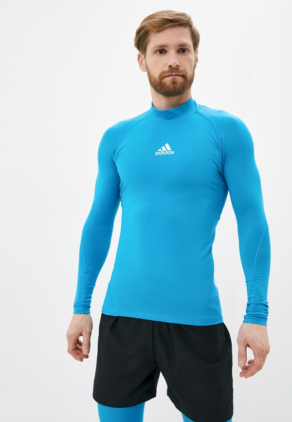 

Лонгслив спортивный adidas, Голубой, ASK SPR LS CW M
