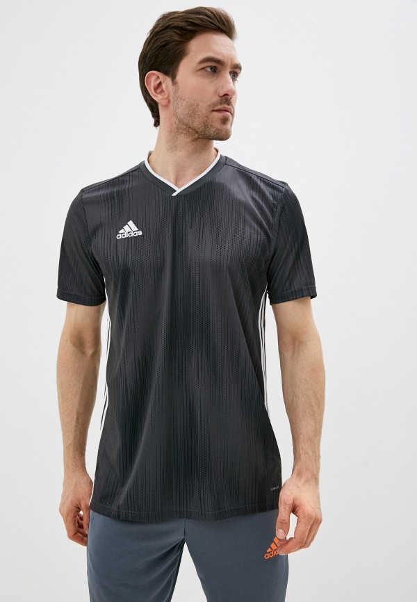 

Футболка спортивная adidas, Серый, adidas AD002EMJFNU5