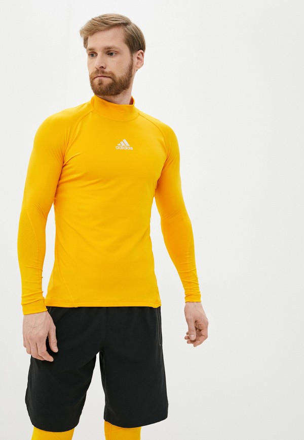 

Лонгслив спортивный adidas, Желтый, adidas AD002EMJFNU9