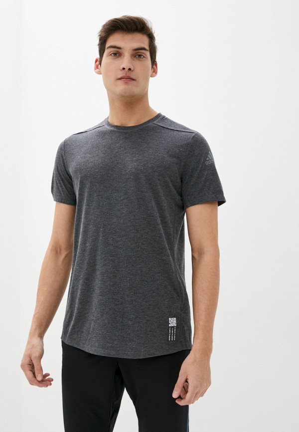 

Футболка спортивная adidas, Серый, adidas AD002EMJFNV1