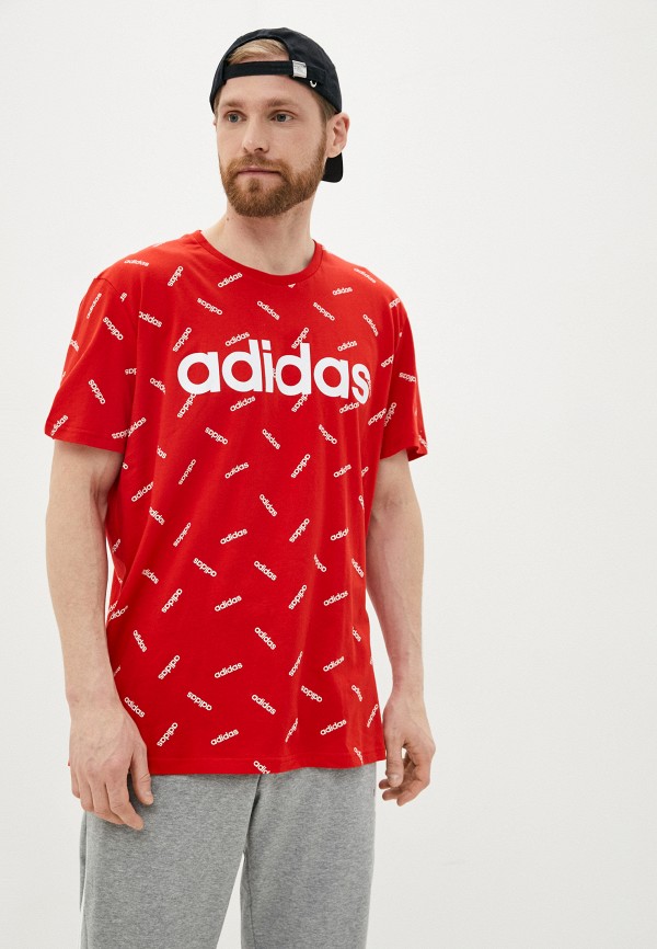 

Футболка adidas, Красный, adidas AD002EMJFNV3