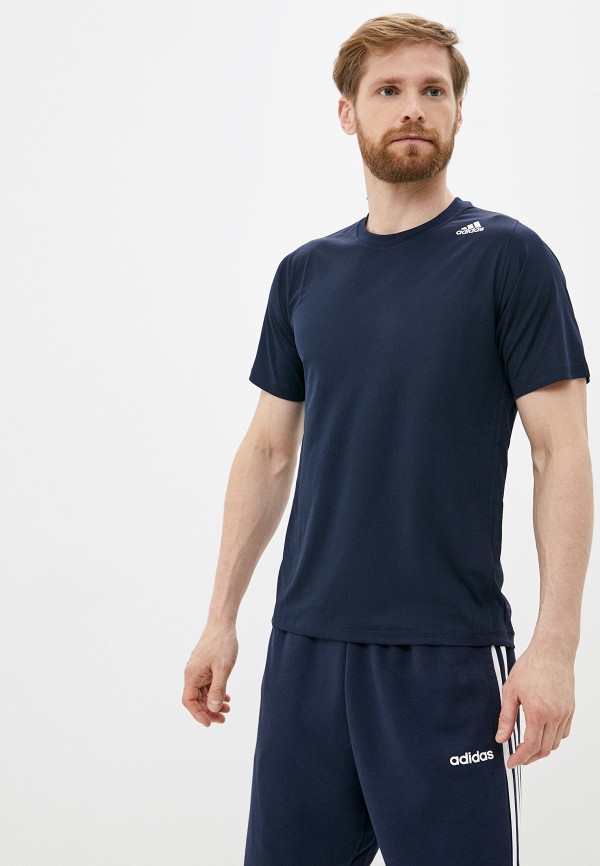 

Футболка спортивная adidas, Синий, adidas AD002EMJFNV8