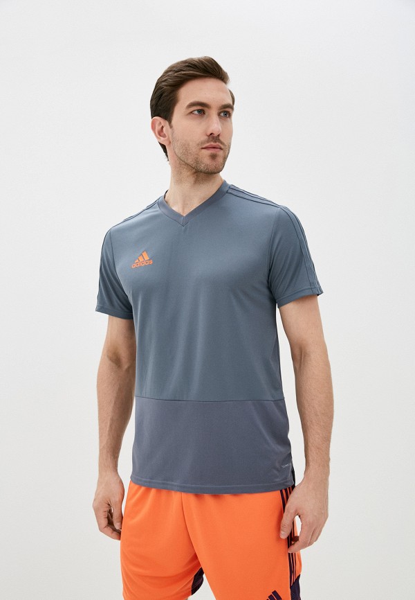 

Футболка спортивная adidas, Серый, adidas AD002EMJFNW0