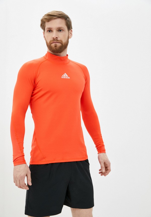 

Лонгслив спортивный adidas, Оранжевый, adidas AD002EMJFNW2