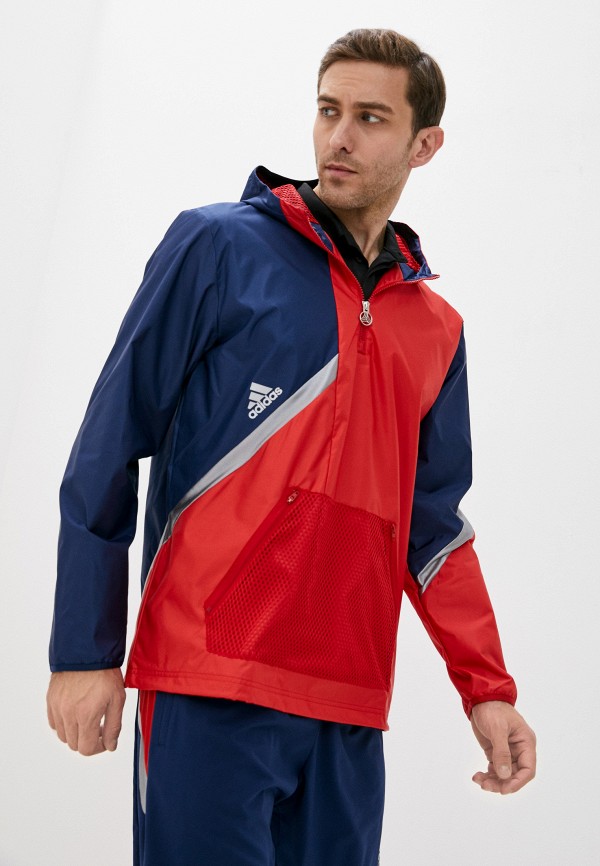

Ветровка adidas, Красный, adidas AD002EMJMNA7