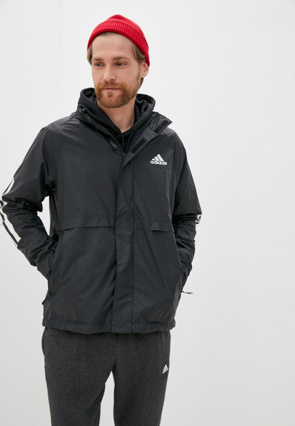 

Ветровка adidas, Черный, BSC 3S WIND JKT