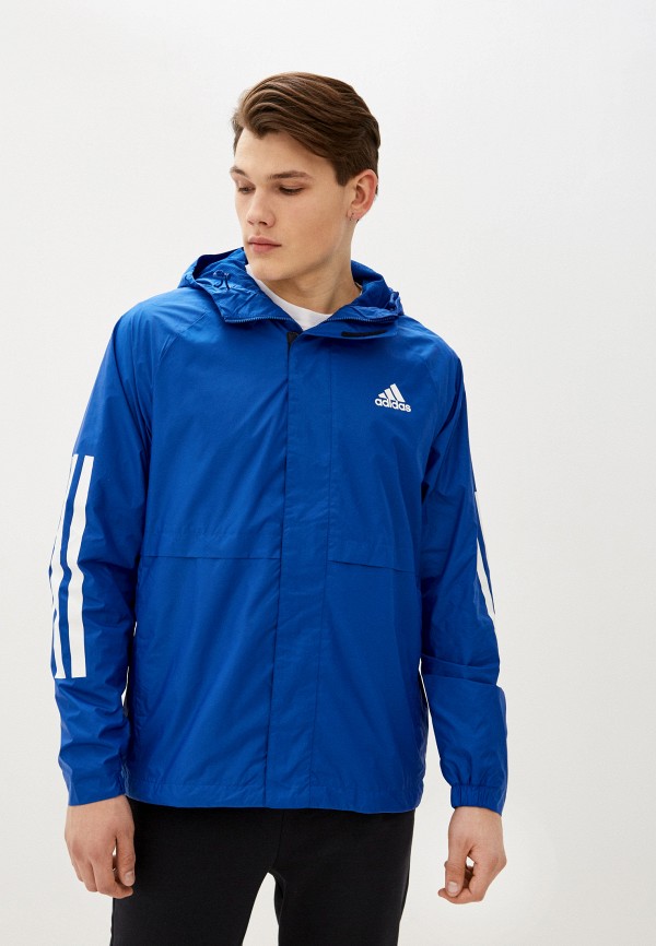 

Ветровка adidas, Синий, adidas AD002EMJMNF8