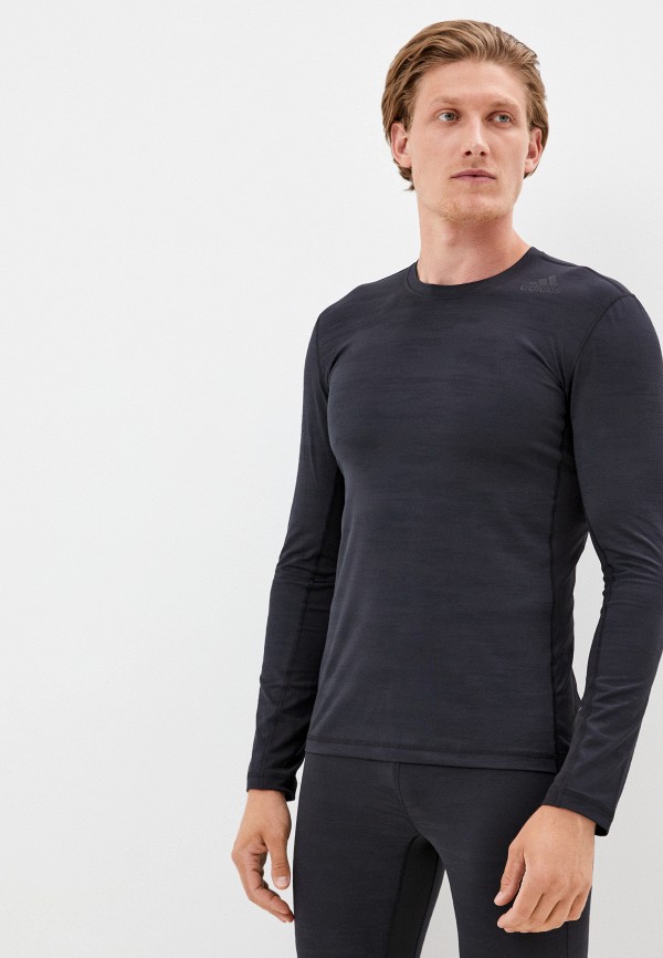 

Лонгслив спортивный adidas, Черный, adidas AD002EMJMNJ6